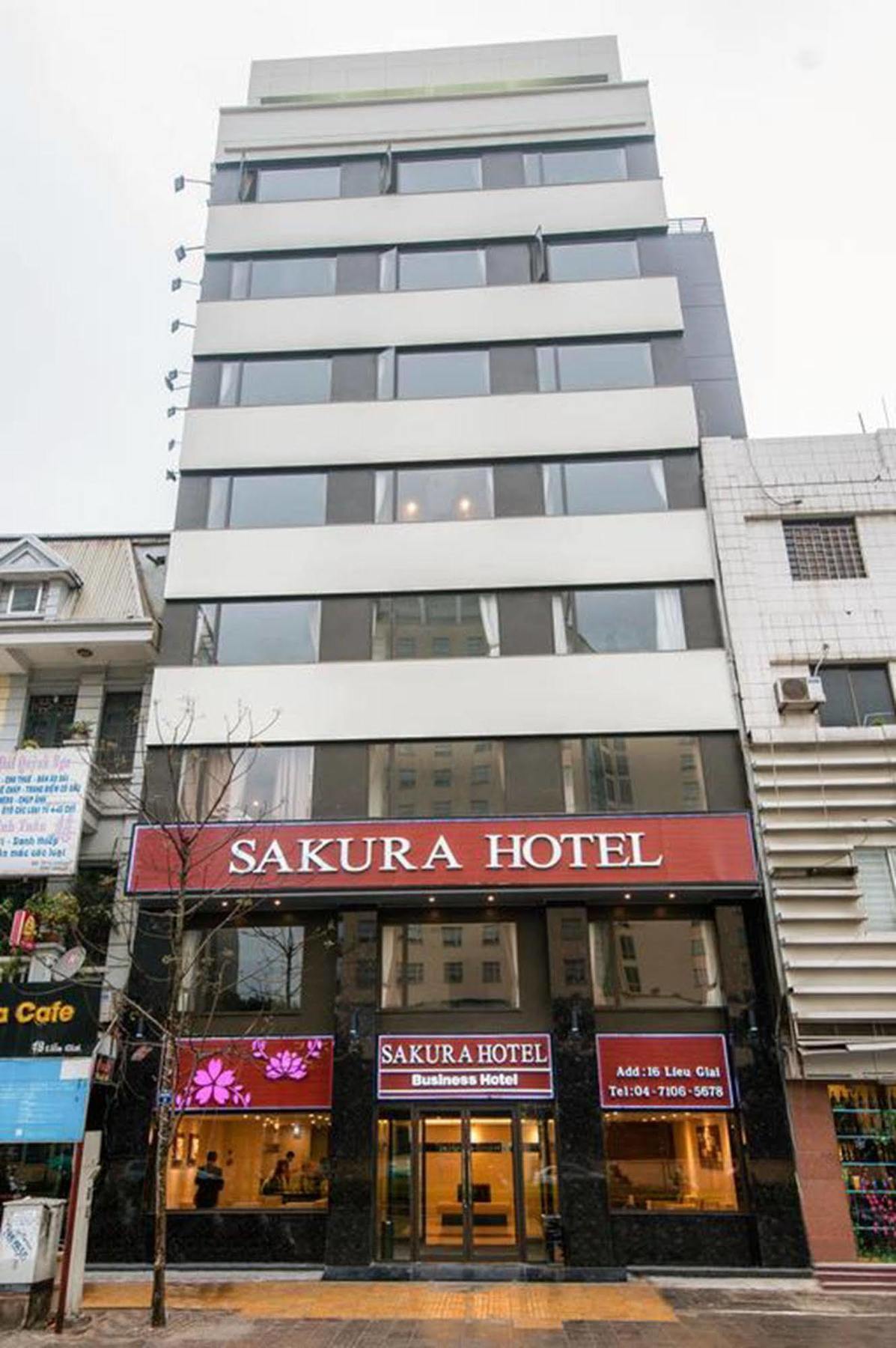 Sakura Hotel Hanoi Exteriör bild